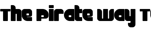 Font : FineOMite Custom Text : The Pirate Way Test your own text here Click to download or to view this font on a tshirt that can be custom printed in Bali