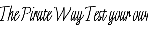 Font : Fineline-Macro Custom Text : The Pirate Way Test your own text here Click to download or to view this font on a tshirt that can be custom printed in Bali