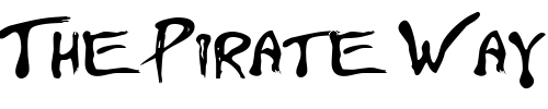 Font : Fingerpaint-Regular Custom Text : The Pirate Way Test your own text here Click to download or to view this font on a tshirt that can be custom printed in Bali