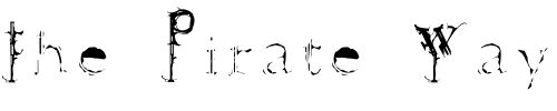 Font : Finial-EatenA Custom Text : The Pirate Way Test your own text here Click to download or to view this font on a tshirt that can be custom printed in Bali