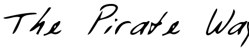 Font : FiniansHand-Regular Custom Text : The Pirate Way Test your own text here Click to download or to view this font on a tshirt that can be custom printed in Bali