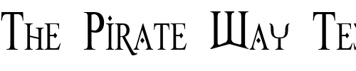 Font : Fire-Of-Ysgard-Condensed Custom Text : The Pirate Way Test your own text here Click to download or to view this font on a tshirt that can be custom printed in Bali