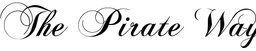 Font : Flaemische-Kanzleischrift Custom Text : The Pirate Way Test your own text here Click to download or to view this font on a tshirt that can be custom printed in Bali
