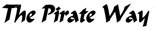 Font : Flat-Brush-Condensed-BoldItalic Custom Text : The Pirate Way Test your own text here Click to download or to view this font on a tshirt that can be custom printed in Bali
