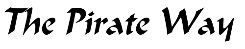 Font : Flat-Brush-Condensed-Italic Custom Text : The Pirate Way Test your own text here Click to download or to view this font on a tshirt that can be custom printed in Bali