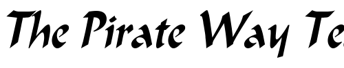 Font : Flat-Brush-Thin-Italic Custom Text : The Pirate Way Test your own text here Click to download or to view this font on a tshirt that can be custom printed in Bali