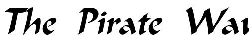 Font : FlatBrush-Condensed-Italic Custom Text : The Pirate Way Test your own text here Click to download or to view this font on a tshirt that can be custom printed in Bali