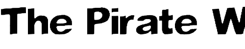 Font : Flip-the-Switch Custom Text : The Pirate Way Test your own text here Click to download or to view this font on a tshirt that can be custom printed in Bali