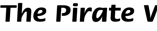 Font : FloraExt-Bold Custom Text : The Pirate Way Test your own text here Click to download or to view this font on a tshirt that can be custom printed in Bali