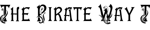Font : FloralLatin-Normal Custom Text : The Pirate Way Test your own text here Click to download or to view this font on a tshirt that can be custom printed in Bali