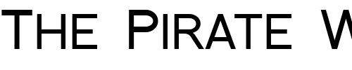 Font : Florencesans-SC Custom Text : The Pirate Way Test your own text here Click to download or to view this font on a tshirt that can be custom printed in Bali