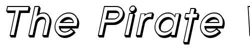 Font : Florencesans-Shaded-Italic Custom Text : The Pirate Way Test your own text here Click to download or to view this font on a tshirt that can be custom printed in Bali