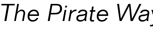 Font : Folio-Lt-BT-Light-Italic Custom Text : The Pirate Way Test your own text here Click to download or to view this font on a tshirt that can be custom printed in Bali