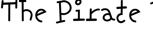 Font : Fonitek Custom Text : The Pirate Way Test your own text here Click to download or to view this font on a tshirt that can be custom printed in Bali