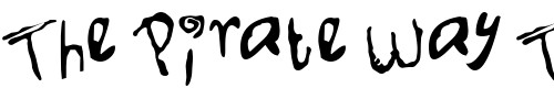 Font : Font-for-Erin Custom Text : The Pirate Way Test your own text here Click to download or to view this font on a tshirt that can be custom printed in Bali