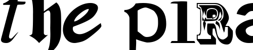 Font : Fontfetish Custom Text : The Pirate Way Test your own text here Click to download or to view this font on a tshirt that can be custom printed in Bali
