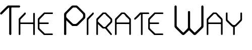 Font : Fontmaker-Slash Custom Text : The Pirate Way Test your own text here Click to download or to view this font on a tshirt that can be custom printed in Bali