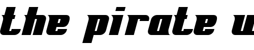 Font : Fontovision Custom Text : The Pirate Way Test your own text here Click to download or to view this font on a tshirt that can be custom printed in Bali