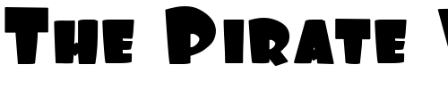 Font : Foo Custom Text : The Pirate Way Test your own text here Click to download or to view this font on a tshirt that can be custom printed in Bali