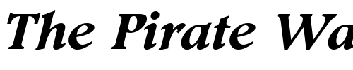Font : Footlight-MT-Bold-Italic Custom Text : The Pirate Way Test your own text here Click to download or to view this font on a tshirt that can be custom printed in Bali