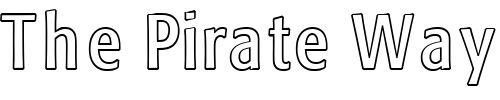 Font : Formata-Condensed-Outline Custom Text : The Pirate Way Test your own text here Click to download or to view this font on a tshirt that can be custom printed in Bali