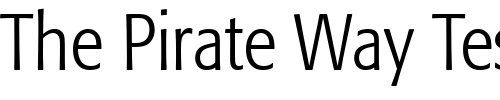 Font : Formata-CondensedLight Custom Text : The Pirate Way Test your own text here Click to download or to view this font on a tshirt that can be custom printed in Bali