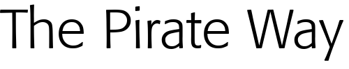 Font : Formata-Light Custom Text : The Pirate Way Test your own text here Click to download or to view this font on a tshirt that can be custom printed in Bali