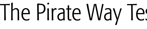 Font : Formata-Light-Condensed Custom Text : The Pirate Way Test your own text here Click to download or to view this font on a tshirt that can be custom printed in Bali