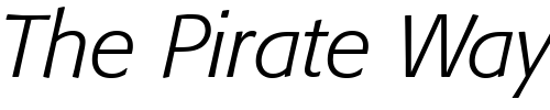 Font : Formata-Light-Italic Custom Text : The Pirate Way Test your own text here Click to download or to view this font on a tshirt that can be custom printed in Bali