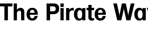 Font : Formula-DemiBold Custom Text : The Pirate Way Test your own text here Click to download or to view this font on a tshirt that can be custom printed in Bali
