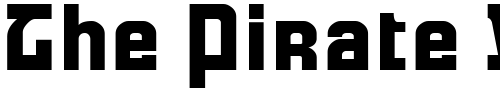 Font : Formula-R Custom Text : The Pirate Way Test your own text here Click to download or to view this font on a tshirt that can be custom printed in Bali