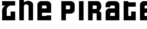 Font : Formula-U Custom Text : The Pirate Way Test your own text here Click to download or to view this font on a tshirt that can be custom printed in Bali