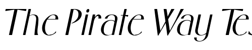 Font : Foster-Italic Custom Text : The Pirate Way Test your own text here Click to download or to view this font on a tshirt that can be custom printed in Bali