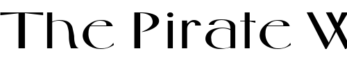 Font : FosterExpanded-Regular Custom Text : The Pirate Way Test your own text here Click to download or to view this font on a tshirt that can be custom printed in Bali