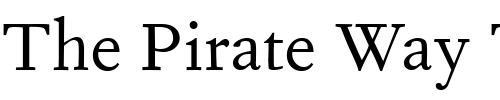 Font : FournierMT Custom Text : The Pirate Way Test your own text here Click to download or to view this font on a tshirt that can be custom printed in Bali