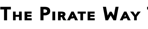 Font : FoxSmallCapsBold Custom Text : The Pirate Way Test your own text here Click to download or to view this font on a tshirt that can be custom printed in Bali