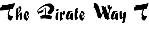 Font : Foxi Custom Text : The Pirate Way Test your own text here Click to download or to view this font on a tshirt that can be custom printed in Bali