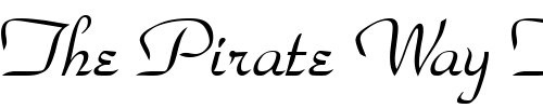 Font : Foxtrott Custom Text : The Pirate Way Test your own text here Click to download or to view this font on a tshirt that can be custom printed in Bali