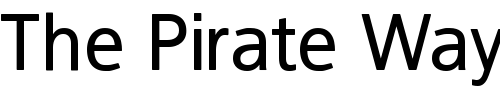 Font : FranKleinMedium Custom Text : The Pirate Way Test your own text here Click to download or to view this font on a tshirt that can be custom printed in Bali