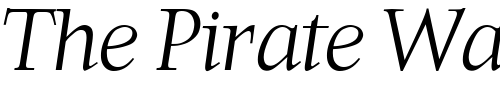 Font : FrancoisLightItalic Custom Text : The Pirate Way Test your own text here Click to download or to view this font on a tshirt that can be custom printed in Bali
