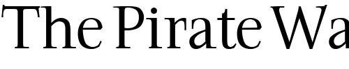 Font : FrancoisRegular Custom Text : The Pirate Way Test your own text here Click to download or to view this font on a tshirt that can be custom printed in Bali