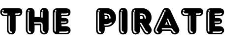 Font : FrankC Custom Text : The Pirate Way Test your own text here Click to download or to view this font on a tshirt that can be custom printed in Bali