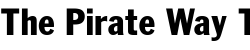 Font : Franklin-Cond Custom Text : The Pirate Way Test your own text here Click to download or to view this font on a tshirt that can be custom printed in Bali