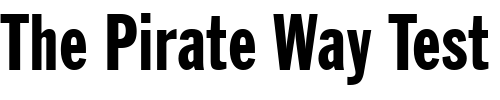 Font : Franklin-Gothic-Extra-Condensed-BT Custom Text : The Pirate Way Test your own text here Click to download or to view this font on a tshirt that can be custom printed in Bali