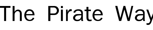Font : FranklinGothic-Light Custom Text : The Pirate Way Test your own text here Click to download or to view this font on a tshirt that can be custom printed in Bali