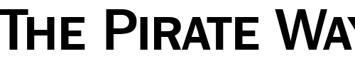 Font : FranklinGothicNewSmcMedium-Regular Custom Text : The Pirate Way Test your own text here Click to download or to view this font on a tshirt that can be custom printed in Bali