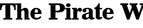 Font : FredBecker-ExtraBold Custom Text : The Pirate Way Test your own text here Click to download or to view this font on a tshirt that can be custom printed in Bali