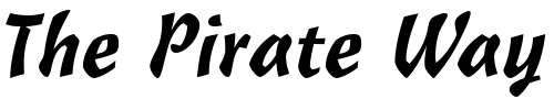 Font : Freehand471-BT Custom Text : The Pirate Way Test your own text here Click to download or to view this font on a tshirt that can be custom printed in Bali