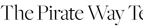 Font : FreightBigLight Custom Text : The Pirate Way Test your own text here Click to download or to view this font on a tshirt that can be custom printed in Bali