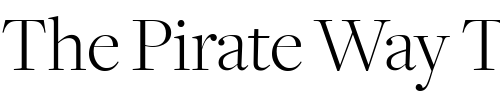 Font : FreightDispLight Custom Text : The Pirate Way Test your own text here Click to download or to view this font on a tshirt that can be custom printed in Bali